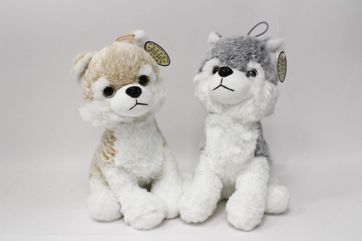 Pluszowy pies Husky 30 cm - 1 sztuka