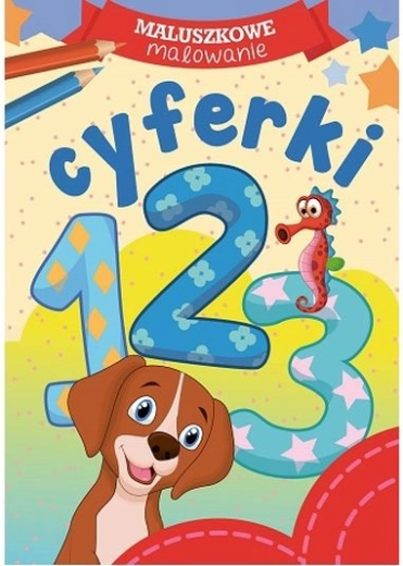 Maluszkowe malowanie – Cyferki