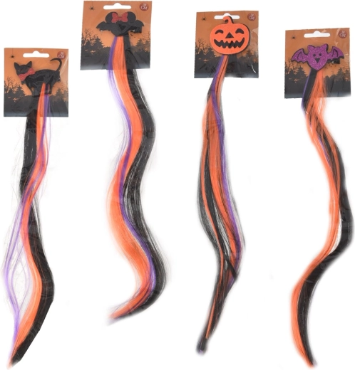 Spinka z doczepianym pasemkiem Halloween 38 cm