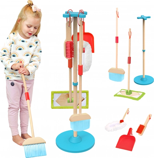 Zestaw do sprzątania dla dzieci Tooky Toy 6 sztuk