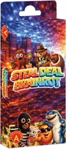 Steal Deal Brainrot rodzinna kieszonkowa gra karciana
