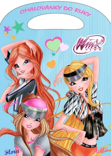 Kolorowanka do ręki A4 Winx Club Fashion