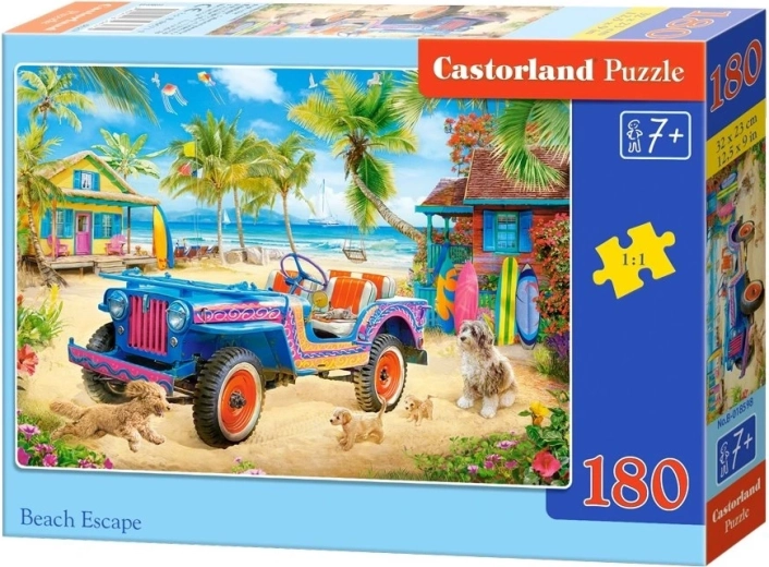 Puzzle Castorland Ucieczka na plażę 180 elementów