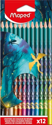 Kredki ołówkowe Maped Dragon 12 szt.
