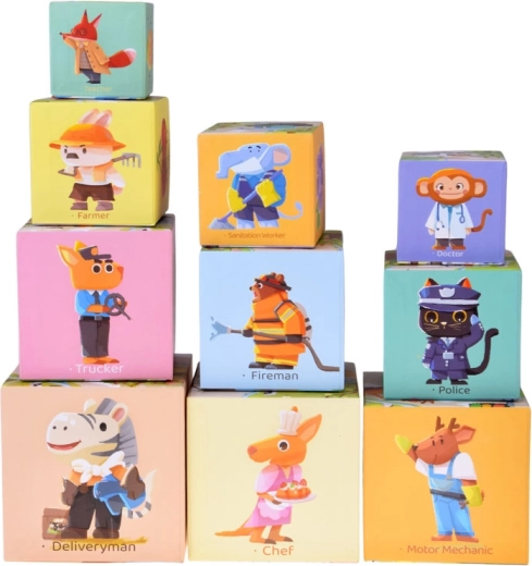 Zwierzątka w zawodach i pojazdy dla rozwoju wyobraźni