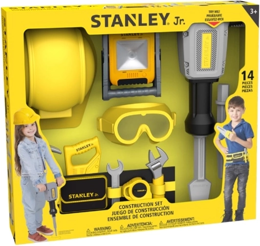 Stanley Jr. zestaw narzędzi dla małych budowniczych (14 szt.)