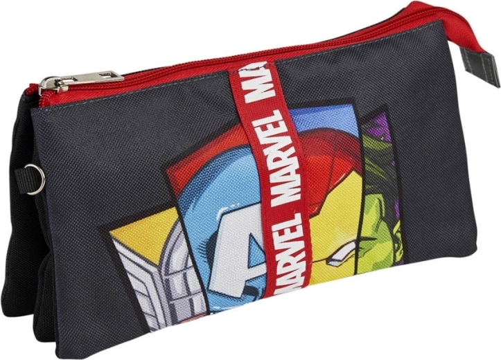 Piórnik Marvel Avengers z 3 przegrodami