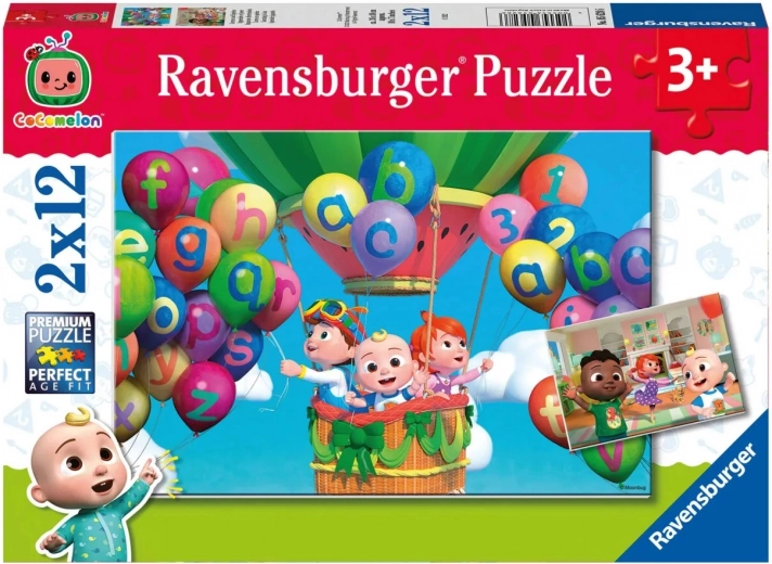 Ravensburger puzzle Cocomelon 2×12 elementów