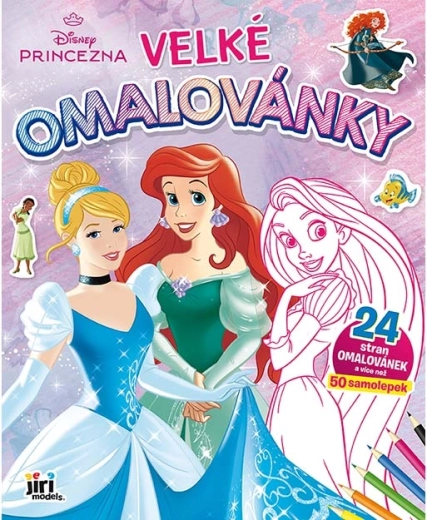 Wielka kolorowanka Disney Księżniczki