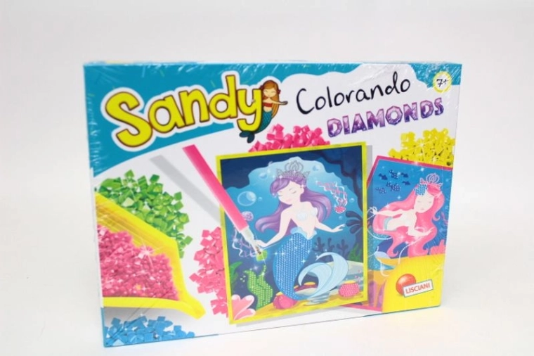 Lisciani Sandy Colorando Colorando Diamonds – diamentowa mozaika syren