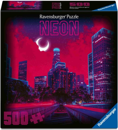 Ravensburger kolekcja Neon Las Vegas – puzzle 500 elementów