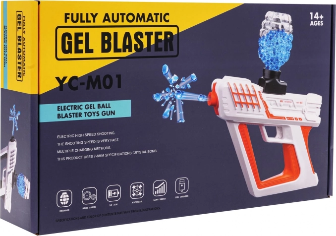 Automatyczny pistolet żelowy z akcesoriami