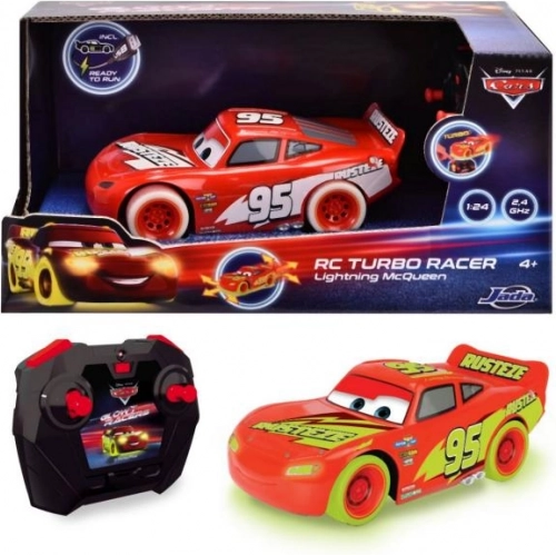 RC auto Zygzak McQueen Turbo Glow Racers na zdalne sterowanie 1:24