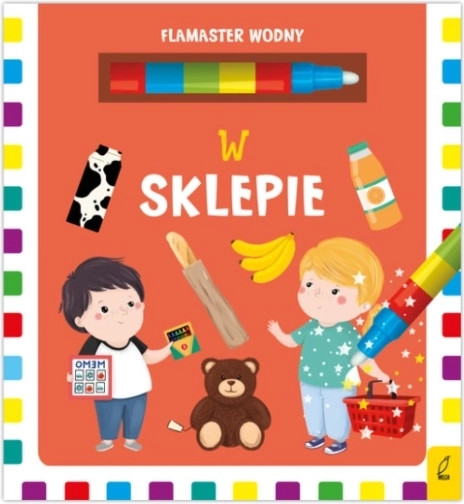 Magiczna książeczka z wodnym pisakiem