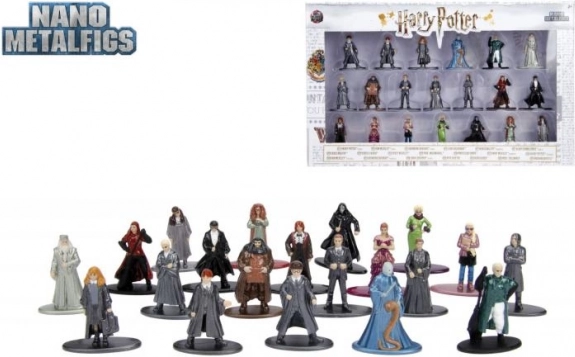Metalowe nanofigurki HARRY POTTER – zestaw 20 szt.