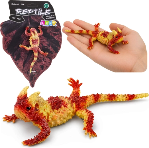 Realistyczna gumowa figurka diabelskiego kolczatka 14 cm