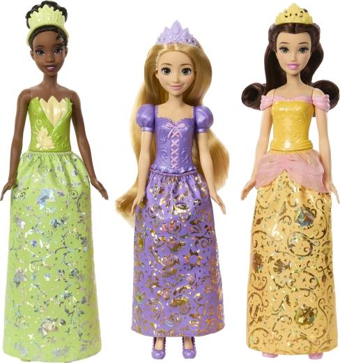 Błyszczące sukienki i korony