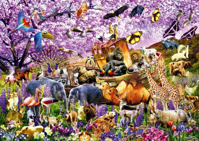 Puzzle Bluebird We dwoje na Arkę Noego 1000 elementów