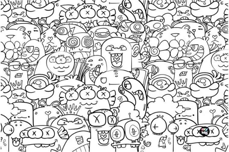 Podkładka na stół Monsters