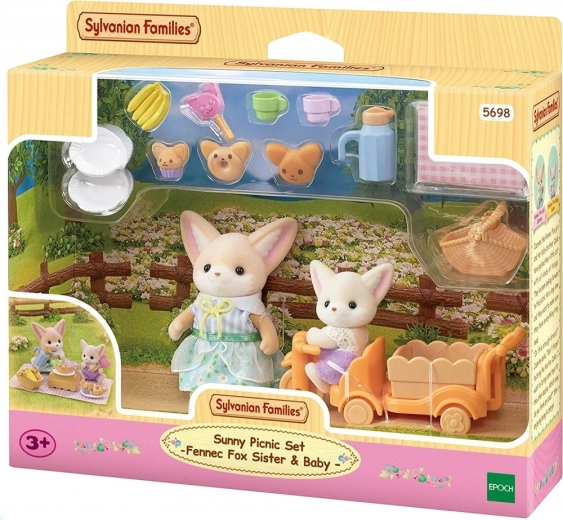 Sylvanian Families lisy na pikniku