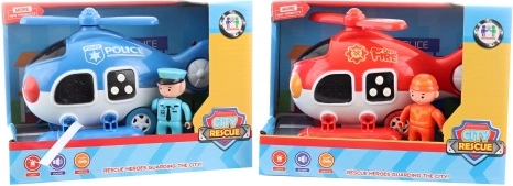 Helikopter na baterie z dźwiękami i światłami