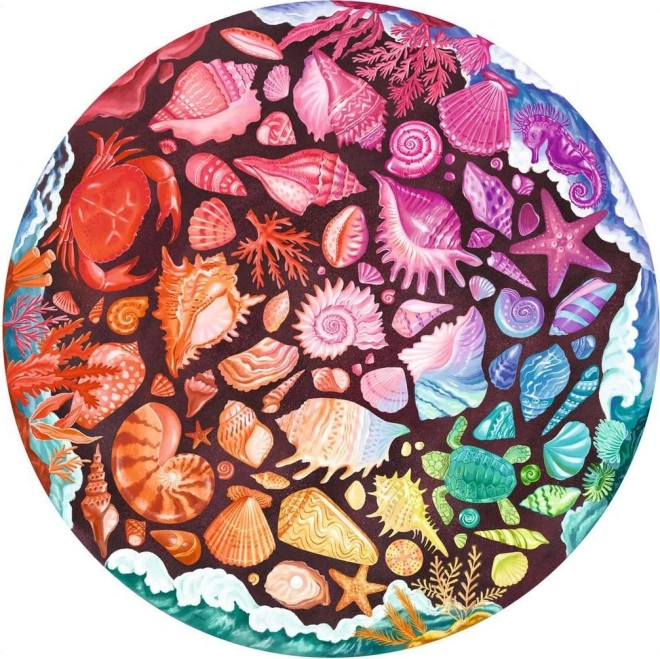 Puzzle paleta kolorów muszla 500 elementów