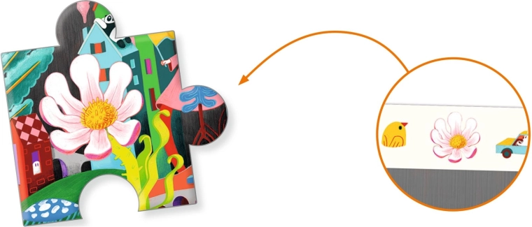 Wysokiej jakości ilustracje i precyzyjny wykrojnik