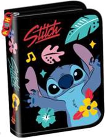Disney Stitch Black Aloha piórnik szkolny - 1 sztuka
