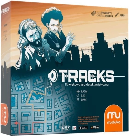 Tracks – kooperacyjna gra detektywistyczna z aplikacją mobilną