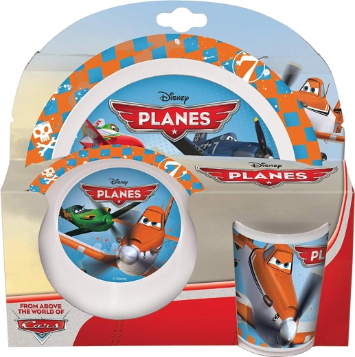 Disney Planes trzyczęściowy zestaw melaminowy