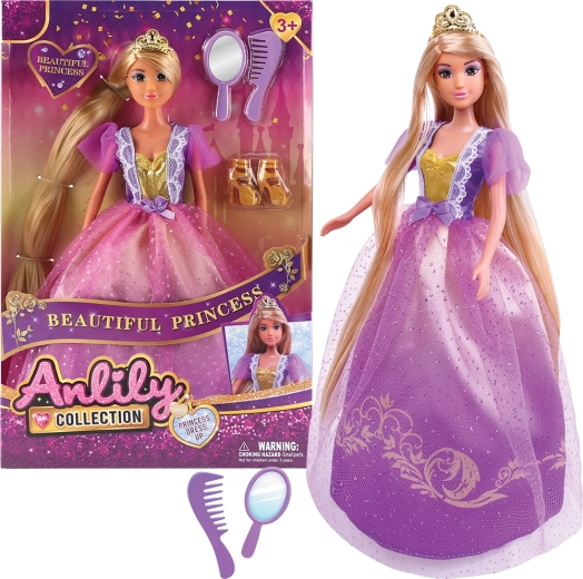 Modna lalka z tęczową sukienką Sparkys 32 cm