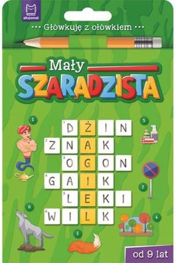 Mały szaradzista – zielony zeszyt (od 9 lat)
