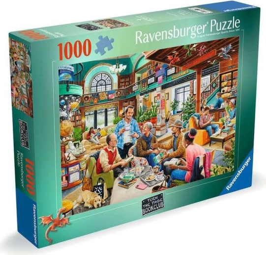 Ravensburger Puzzle Klub książki „Przewróć stronę” 1000 elementów