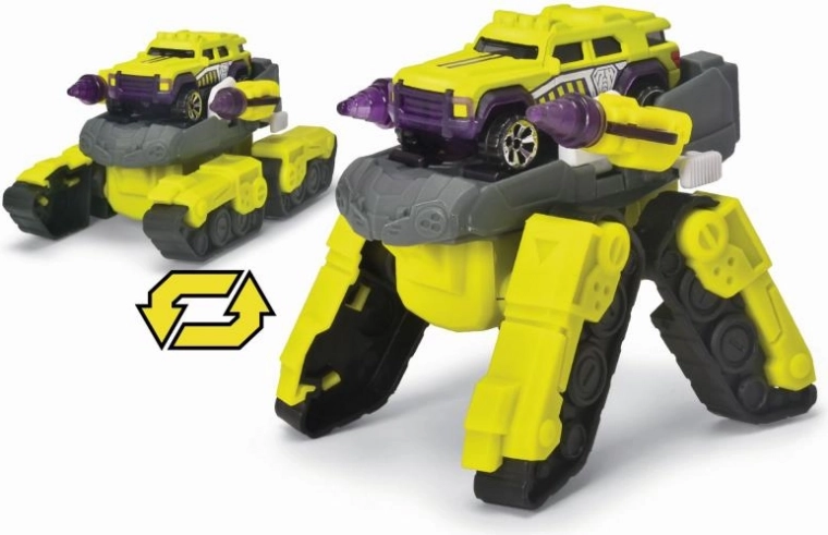 Podwójna transformacja: czołg i robot w jednym