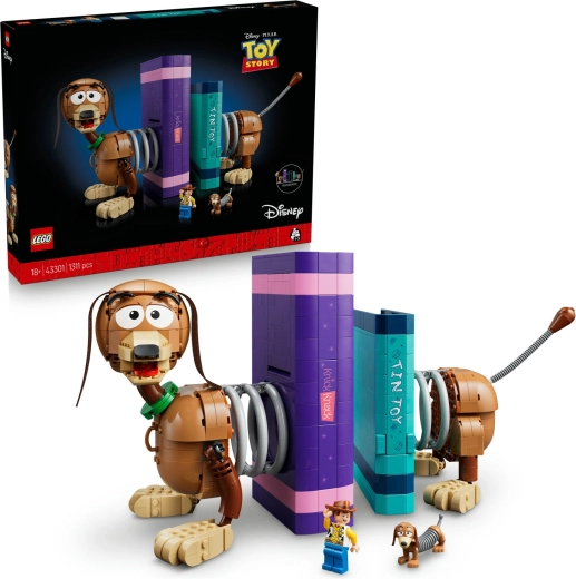 LEGO® Disney Podpórki do książek: Slinky z filmu Toy Story