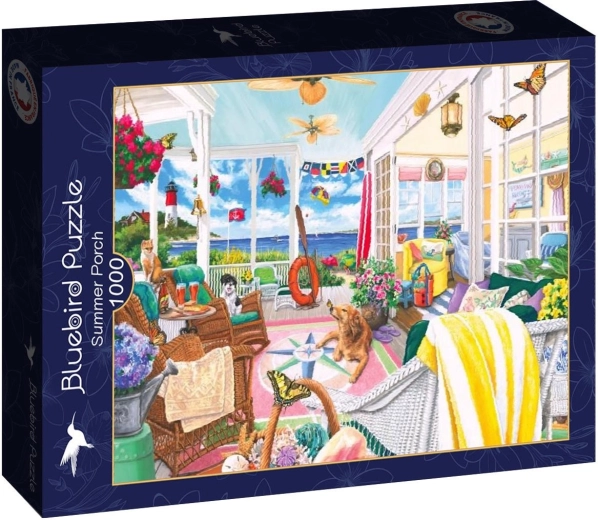 Puzzle Bluebird „Letni taras” 1000 elementów