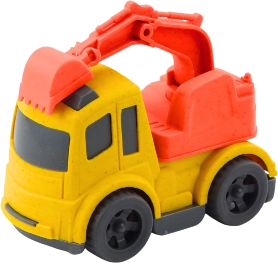 Minibagr z obrotową łyżką