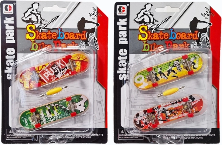 Zestaw fingerboardów – mini deskorolki na palce z narzędziem