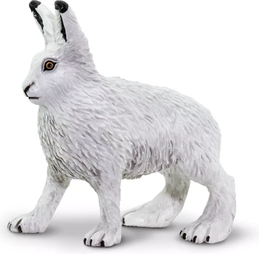 Realistyczna figurka zająca polarnego