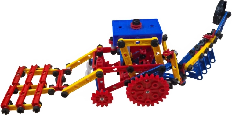Jeżdżący model z przekładniami