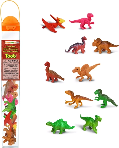 Safari Ltd. Toobs tuba – młode dinozaury