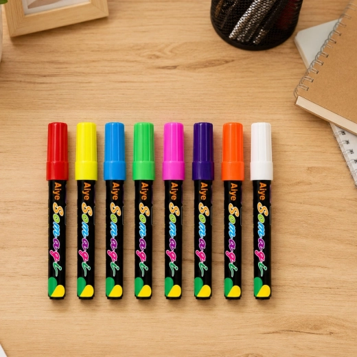 8 neonowych kolorów dla wyrazistych efektów