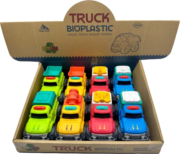Mini ciężarówka Bioplastic Truck 11 cm – różne warianty