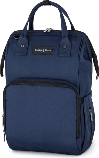 Plecak do wózka Petite&Mars Jackob Dark Blue