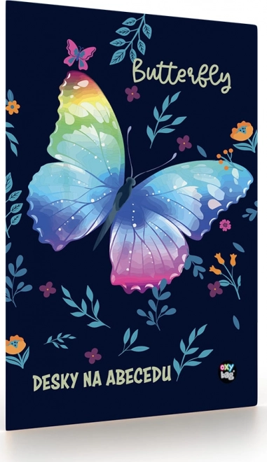 Teczki na alfabet Motyl Oxybag