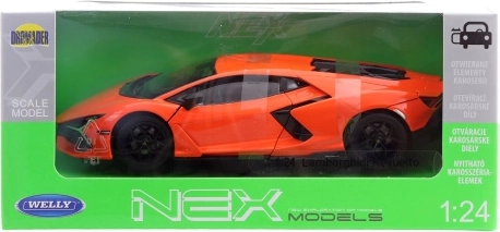 Lamborghini Revuelto metalowo-plastikowy model auta 1:24