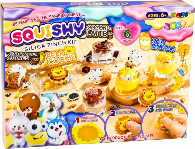 Aż 6 squishy deserów i napojów