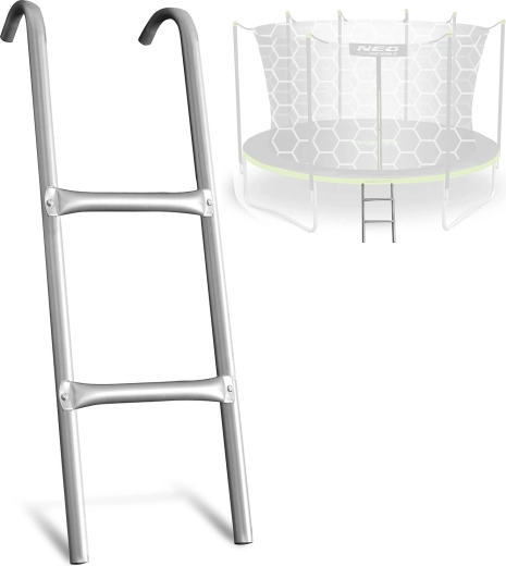 Dwustopniowa drabinka Neo-Sport do trampoliny 10–14 ft