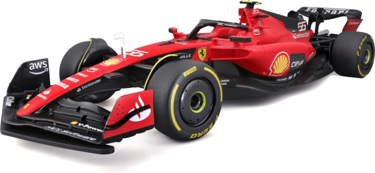 Maisto RC wyścigowy bolid Ferrari SF-23 Carlos Sainz z dźwiękami 1:10