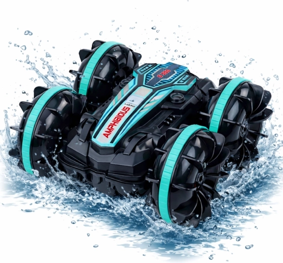 Prawdziwa jazda amfibijna na lądzie i w wodzie